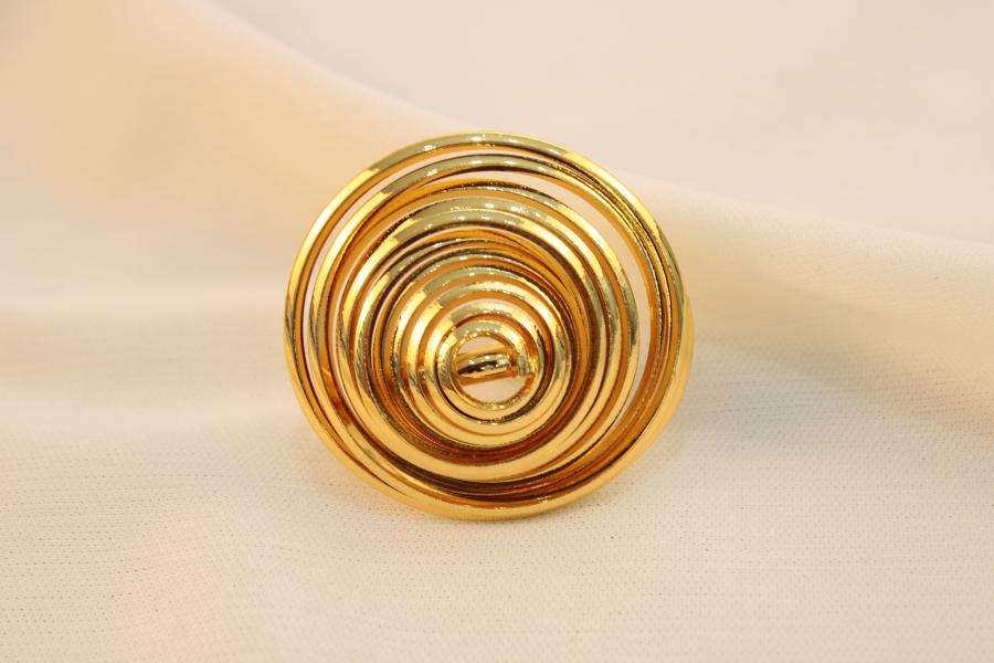 Anillo Chunky Espiral