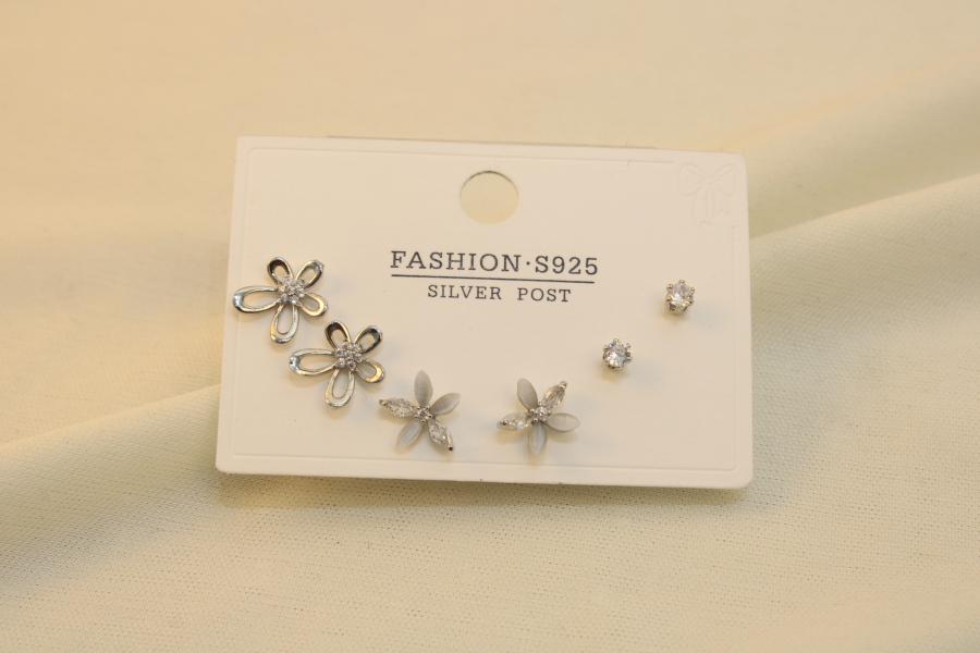 Set 3 Pares De Flor
