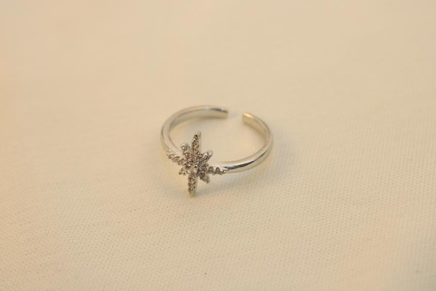 Anillo De Estrella Brillante