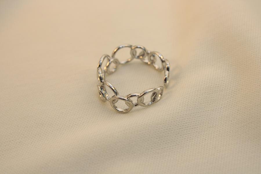 Anillo Círculos Chunky
