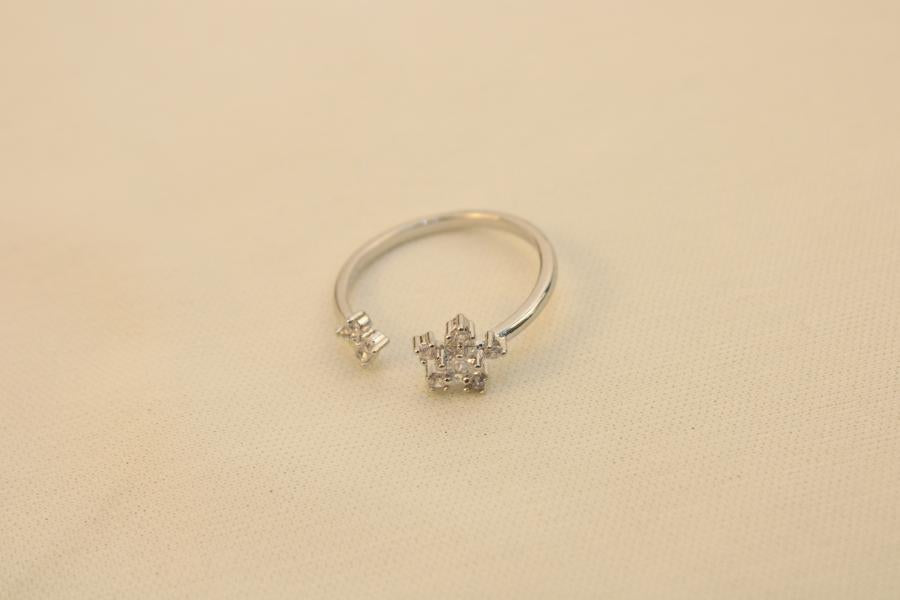 Anillo De Flor Brillante
