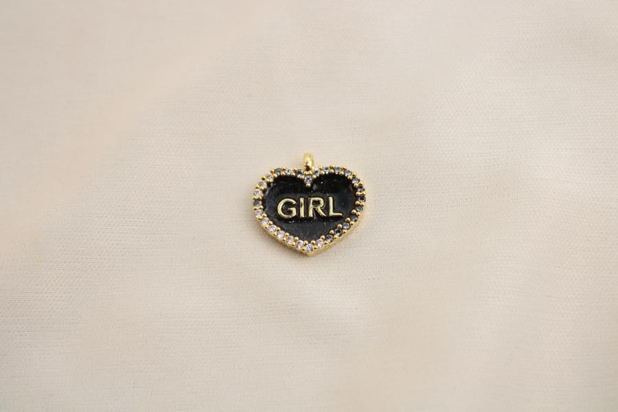 Charm / Dije Corazón Girl