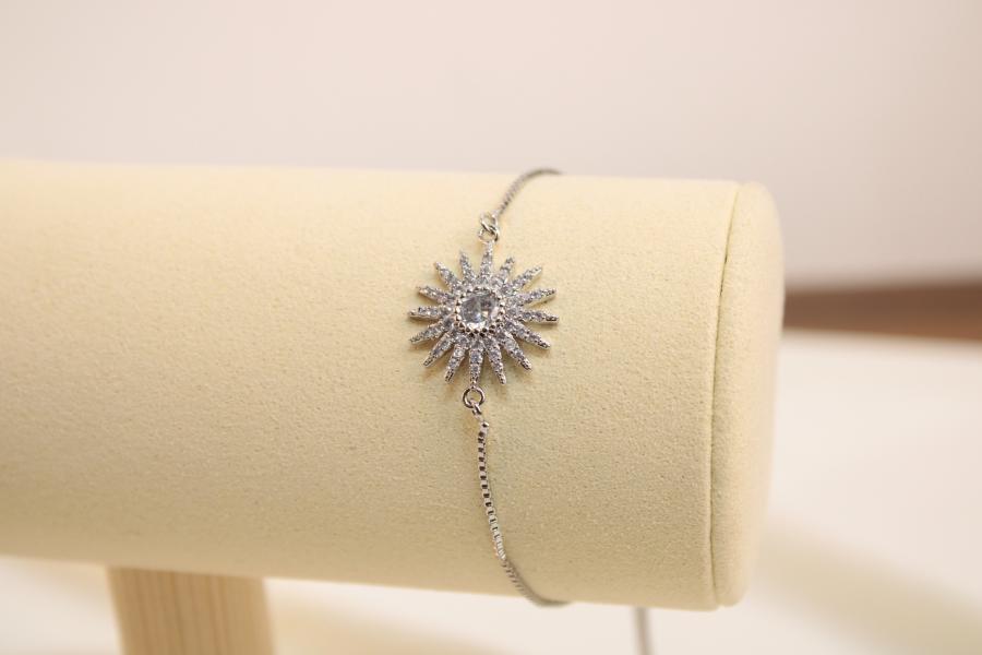 Pulsera Ajustable De Sol Brillante