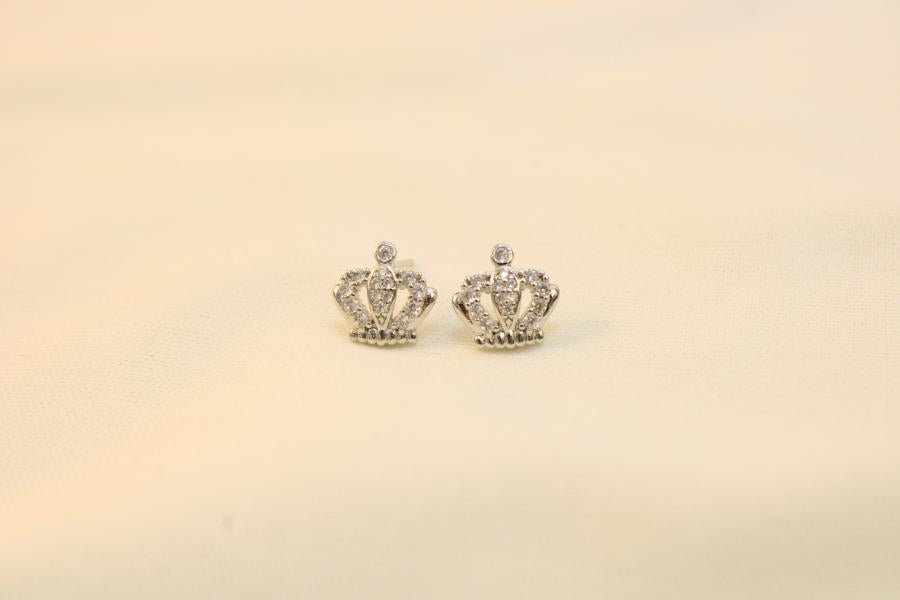 Arete De Corona Con Zirconia