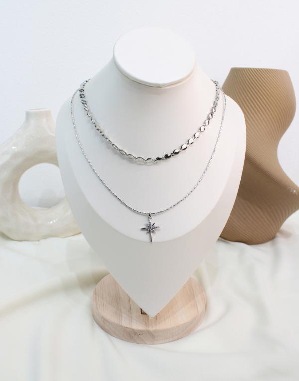 Cadena Doble Con Destello