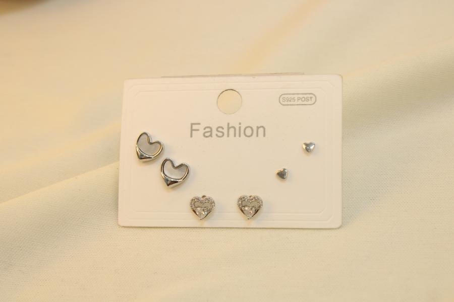 Set De 3 Corazones