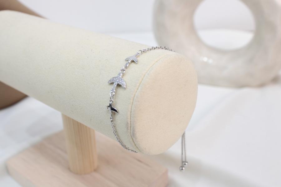 Pulsera Ajustable De Tres Pajaros