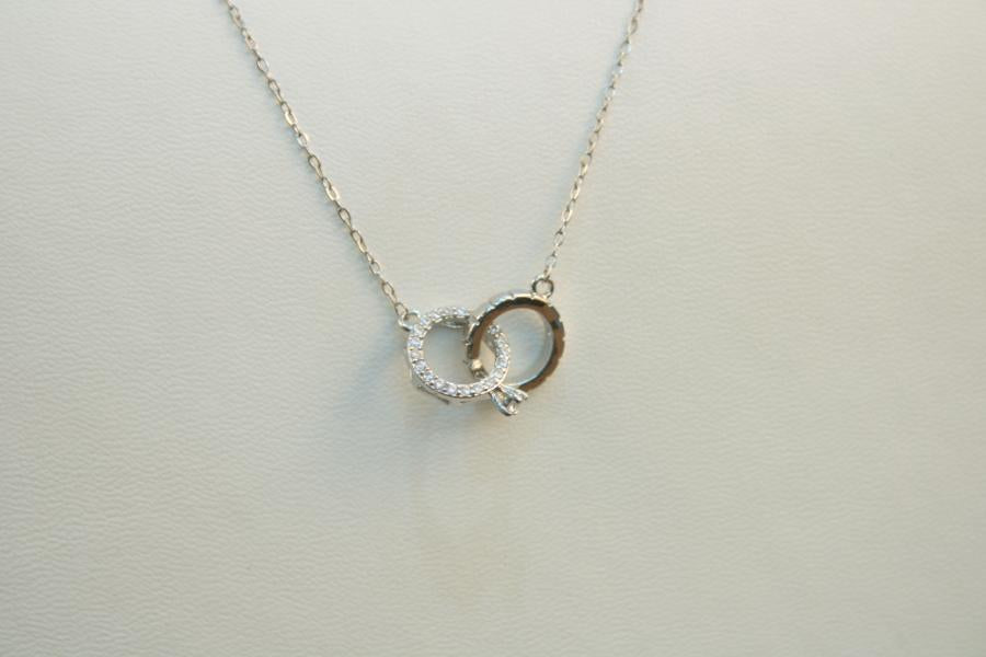 Cadena fina anillo
