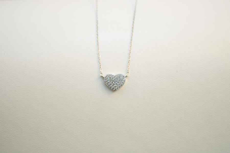 Cadena fina corazon