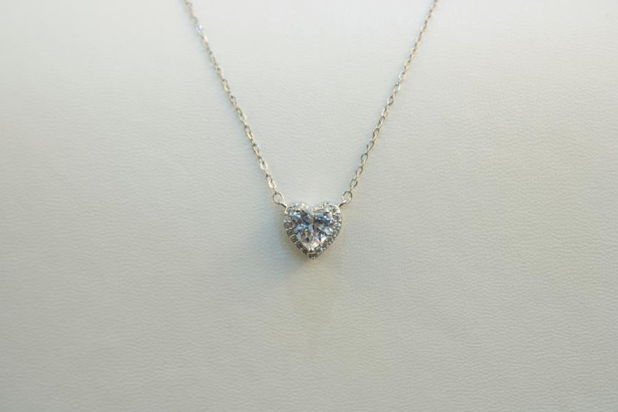 Cadena fina corazon