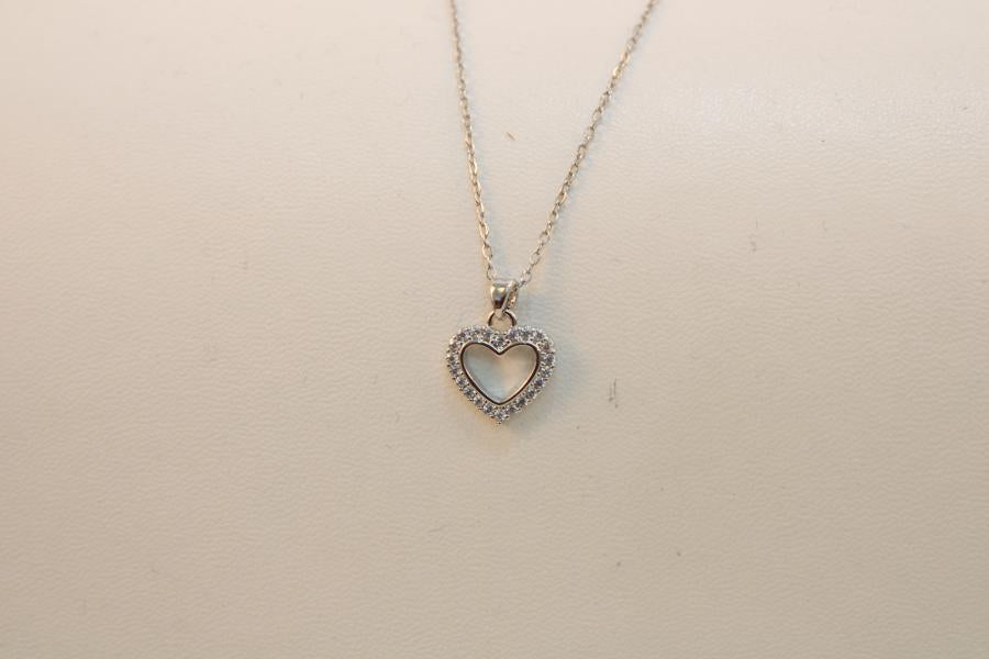 Cadena fina corazon