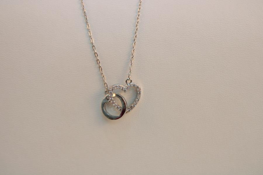 Cadena fina corazon