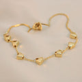 Pulsera ajustable corazon