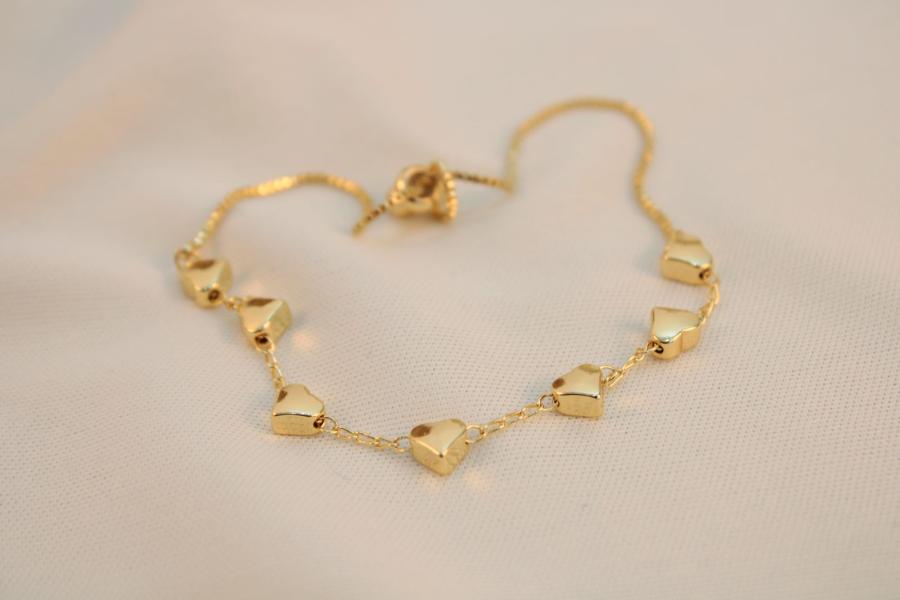 Pulsera ajustable corazon