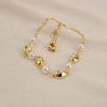 Pulsera ajustable perlas