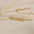 Pulsera ajustable 3 estrellas