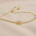 Pulsera ajustable tortuga