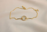 Pulsera ajustable circular