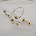Pulsera de cuff de brazo ajustable