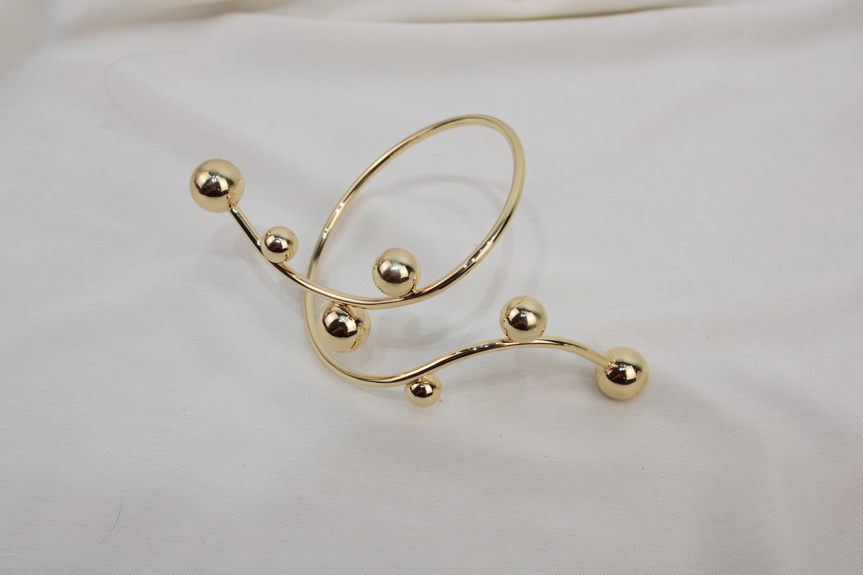 Pulsera de cuff de brazo ajustable