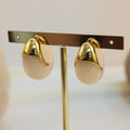 Arete Chunky Tipo Gota Acrilico