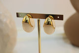 Arete Chunky Tipo Gota Acrilico