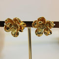 Arete De Flor Dorado