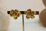 Arete De Flor Dorado