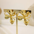 Arete De Flor Dorado