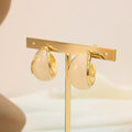 Arete De Acrilico Beige