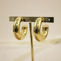 Arete Chunky De Media Luna