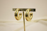 Arete Chunky De Media Luna