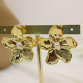 Arete chunky flor