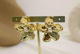 Arete chunky flor