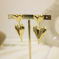 Arete doble corazon