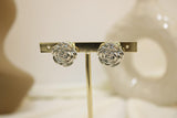 Arete forma de rosa