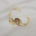 Brazalete con doble espiral