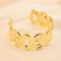 Brazalete Circular Con Relieve