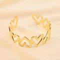 Brazalete corazon grande