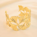 Brazalete De Flor Con Relieve