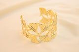 Brazalete De Flor Con Relieve