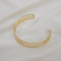 Brazalete Triple Con Relieve