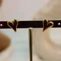 Arete corazon pequeño