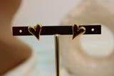 Arete corazon pequeño