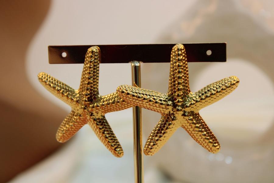 Arete acero estrella grande
