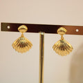 Arete concha doble