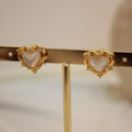 Arete corazon con zirconia