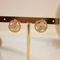 Arete dupe van cleef con brillo