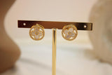 Arete dupe van cleef con brillo