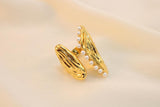 Anillo Chunky Diez Perlas
